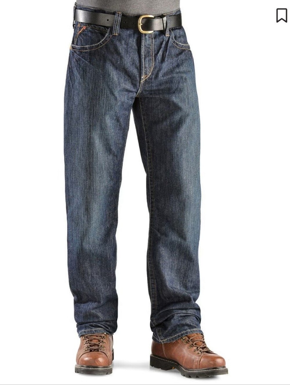 🆕 ARIAT FR M3 SHALE LOOSE STRAIGHT FLAME RESISTANT MEN'S WORK JEANS ◾SIZE 36/34